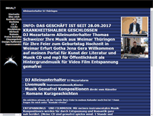 Tablet Screenshot of ambienteparty.de